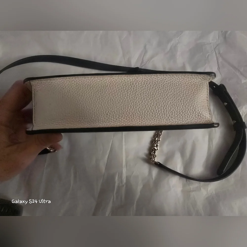 KATE SPADE ♠️ Knott Woven Leather Flap CrossbodyStyle: K6646 Retail: 298 EUC